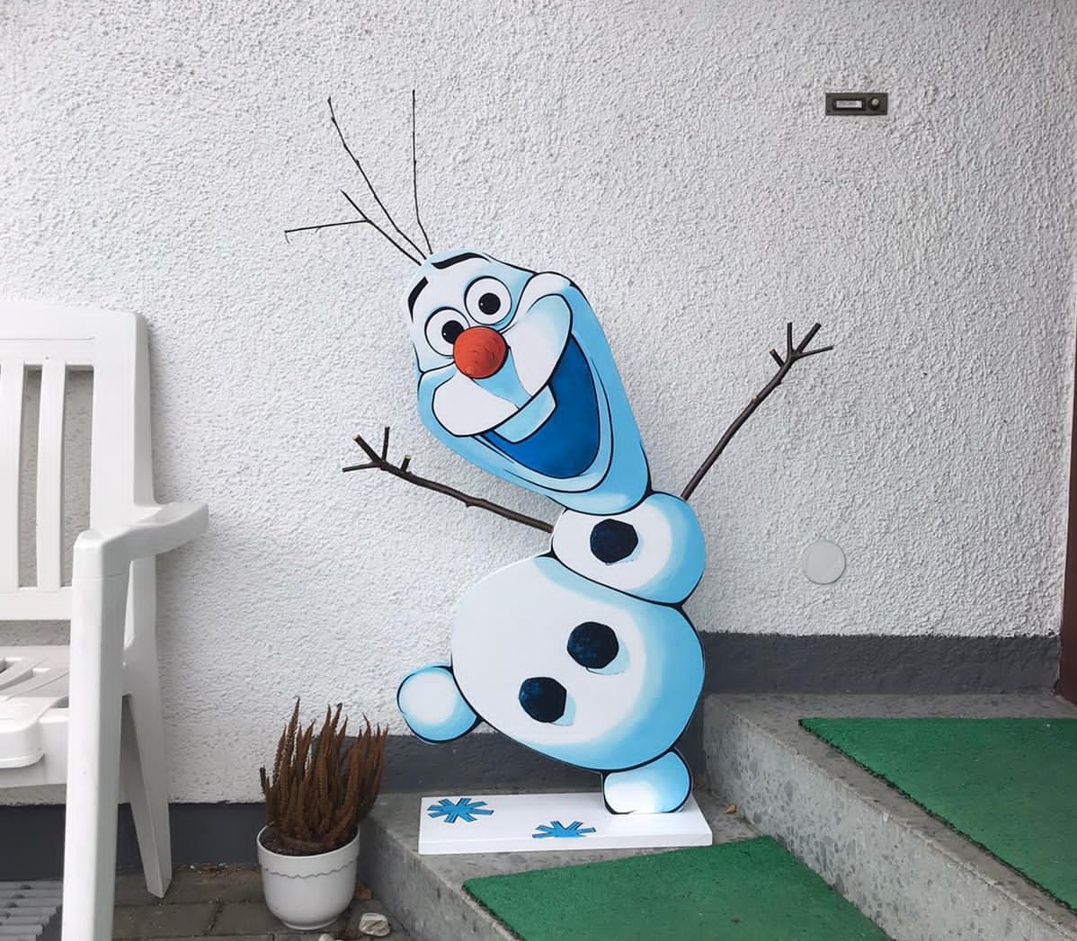 Weihnachtsdeko+schneemann