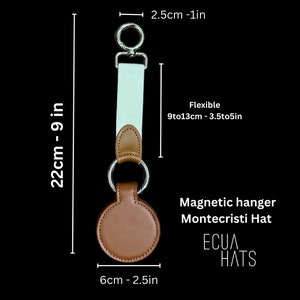 Clip magnétique multifonctionnel pour chapeaux, sacs ou accessoires portables. Durable, sûr, portable, idéal pour les voyages. Cuivre