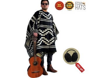 Limited Edition Reversible Pampa Poncho Argentine Style