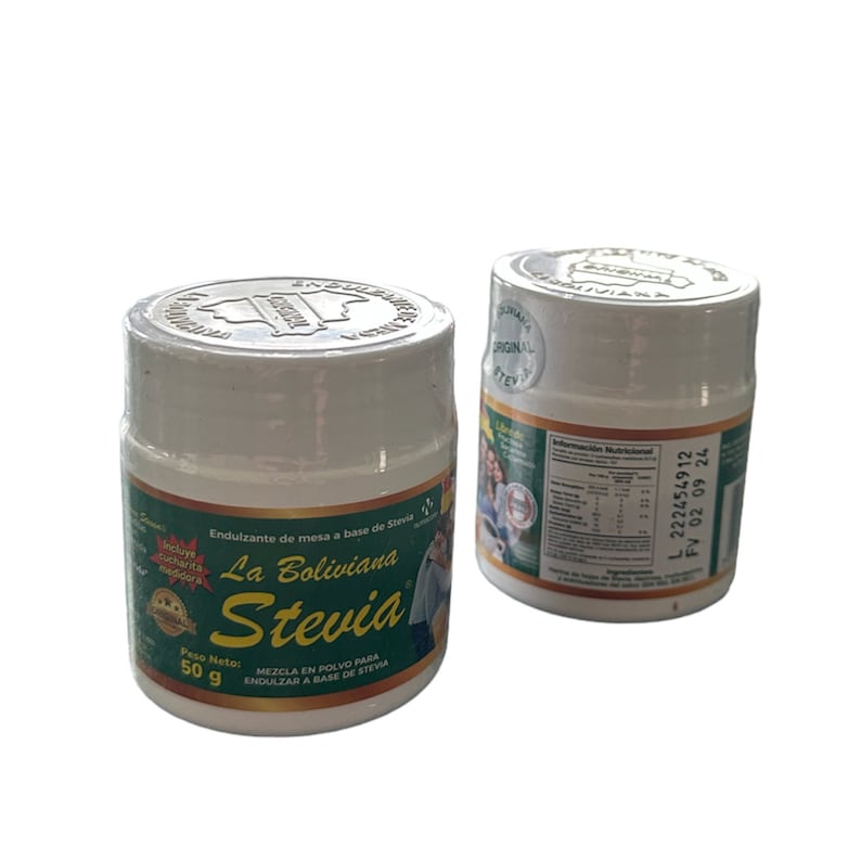 ラ・ボリバナ ステビア - 天然甘味料および砂糖代替品（ペルー産） 50 g