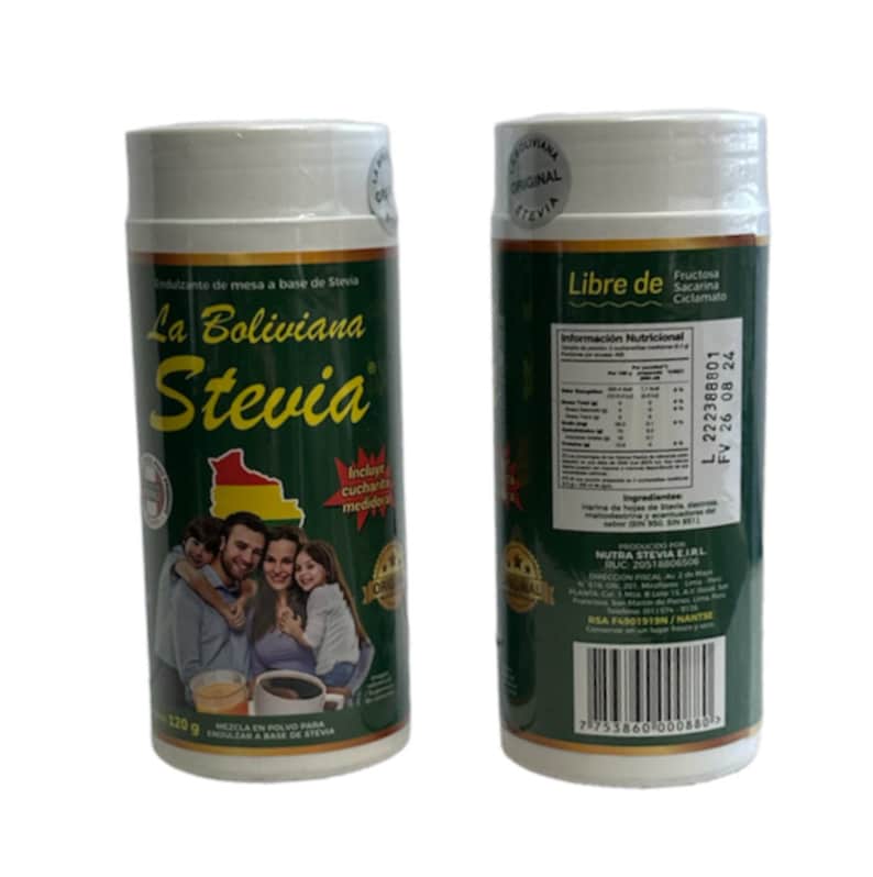ラ・ボリバナ ステビア - 天然甘味料および砂糖代替品（ペルー産） 150 g