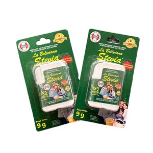 ラ・ボリバナ ステビア - 天然甘味料および砂糖代替品（ペルー産） 9 g