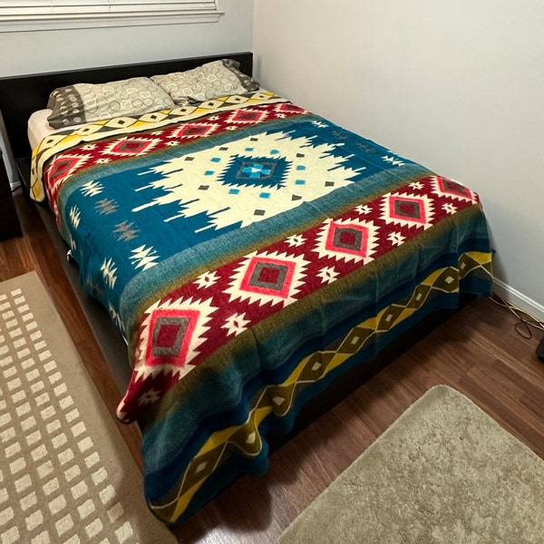 Wool Bedspread Etsy