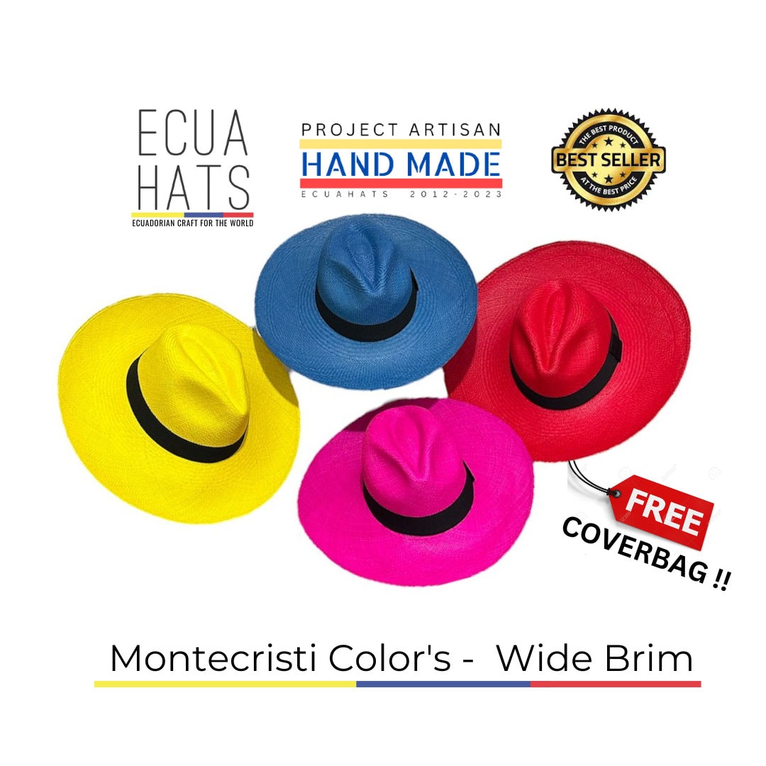 Handmade Panama Hat: Genuine Montecristi Paja Toquilla Wide  display picture 2