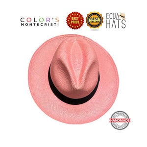 Genuine Ecuador Montecristi Paja Toquilla &quot; Panama Hat &quot; Color&#39;s.. PLUS Cover Bag .. The Original!