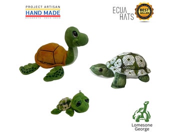 Lonesome George - Our Tribute to a Symbol of the Galapagos Islands Ecuador - Millennium Rag Turtle