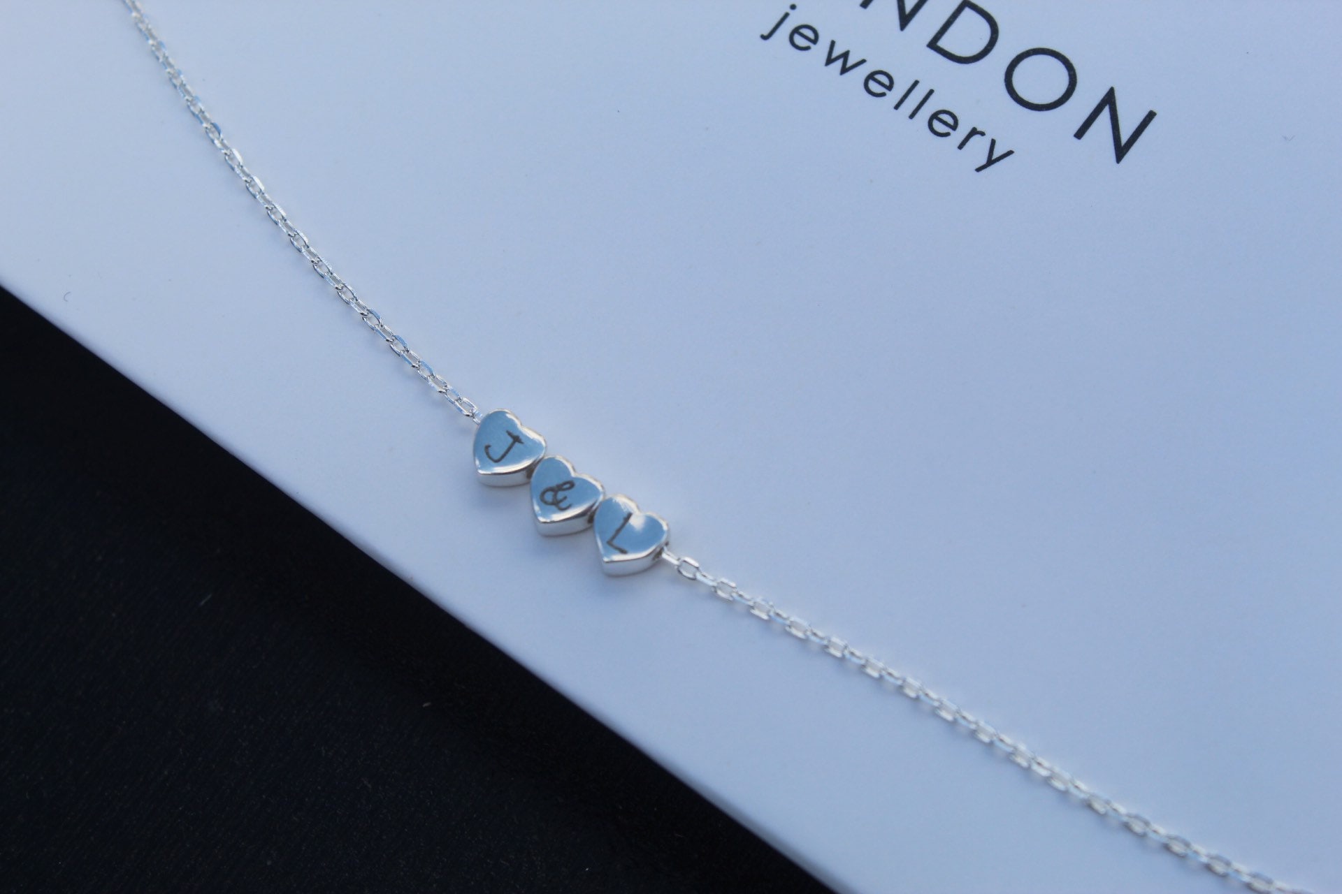 Personalised Silver Bracelet Bridesmaid Gift Sterling Etsy UK