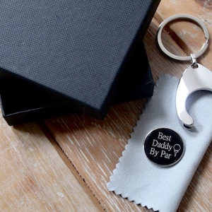 Personalized Golf Ball Marker Keychain: Gift for Golfers