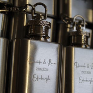 Gepersonaliseerde heupflessleutelhanger