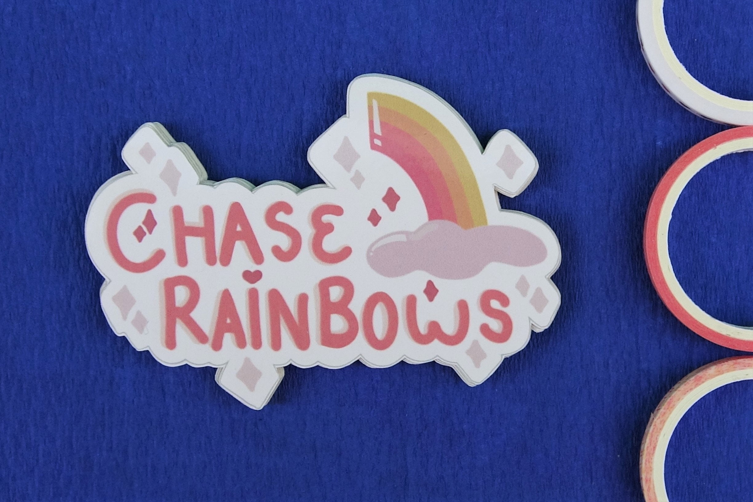 Chase Rainbows Pegatina Rainbow Sticker Pegatina brillante Etsy