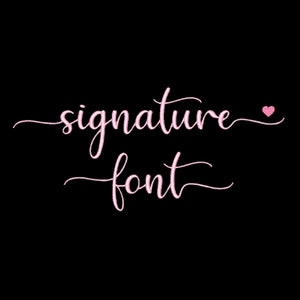 Hello Signature Duo Font with tails Embroidery Machine 624 Fonts 6 Sizes Instant Download BX Monogram Swashes Calligraphy Elegant Script set