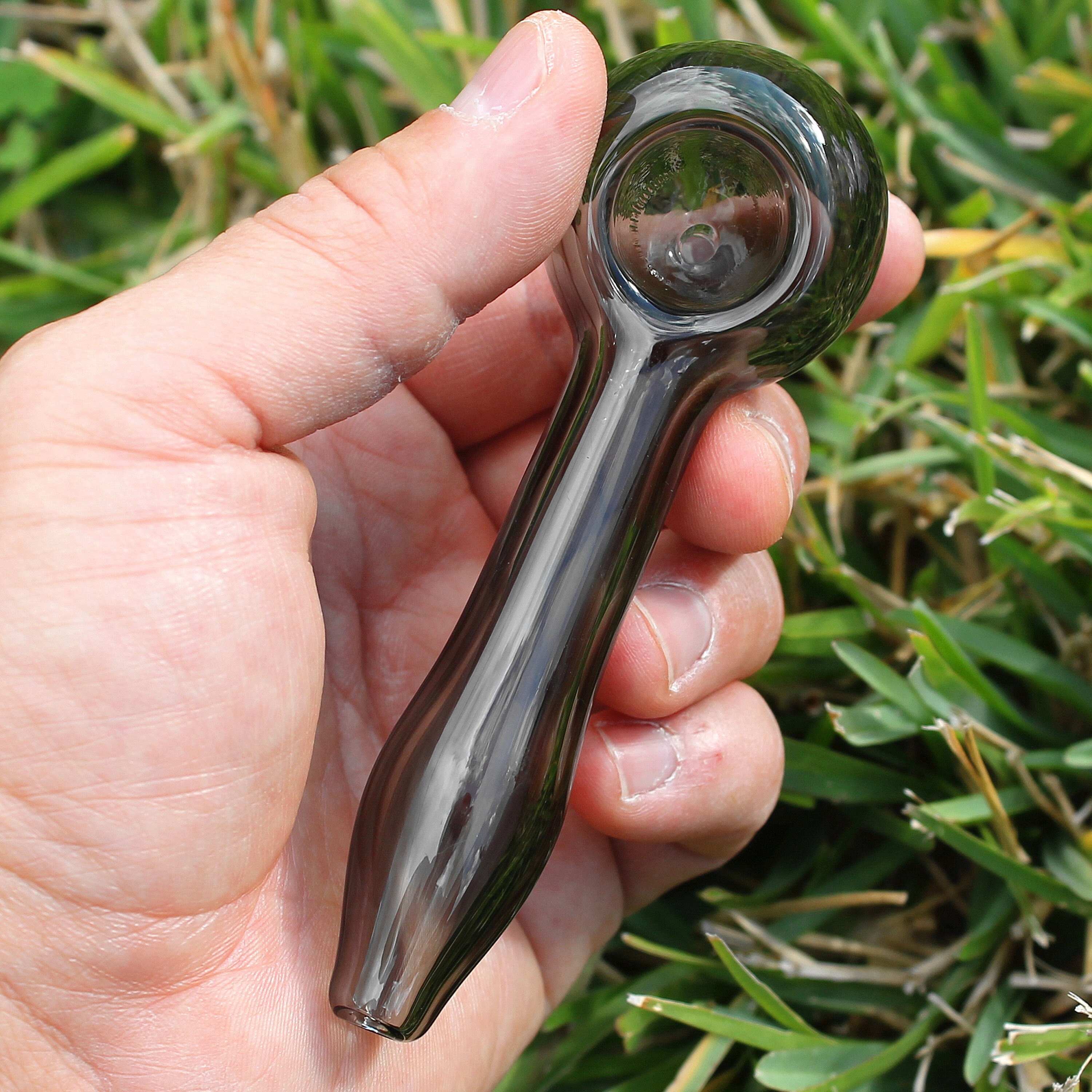 4.3 Glass Smoke Bowl simplicity Long Series Etsy