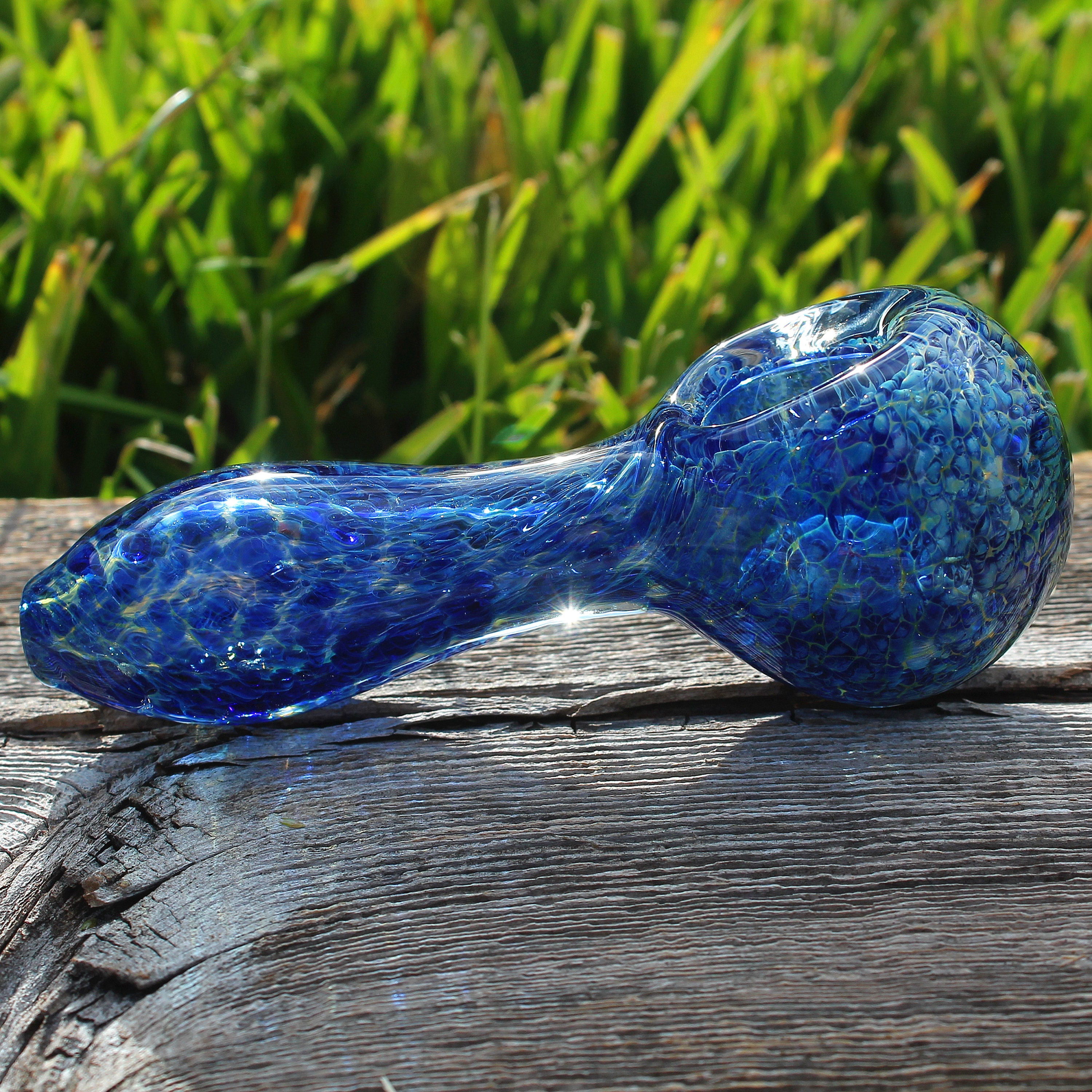 4 Glass Smoke Bowl new Life and new Cell Fumed Smoking Pipes Bowls Tobacco  Pipe Unique Handmade Collectible Blue Purple Red Girly Gift 