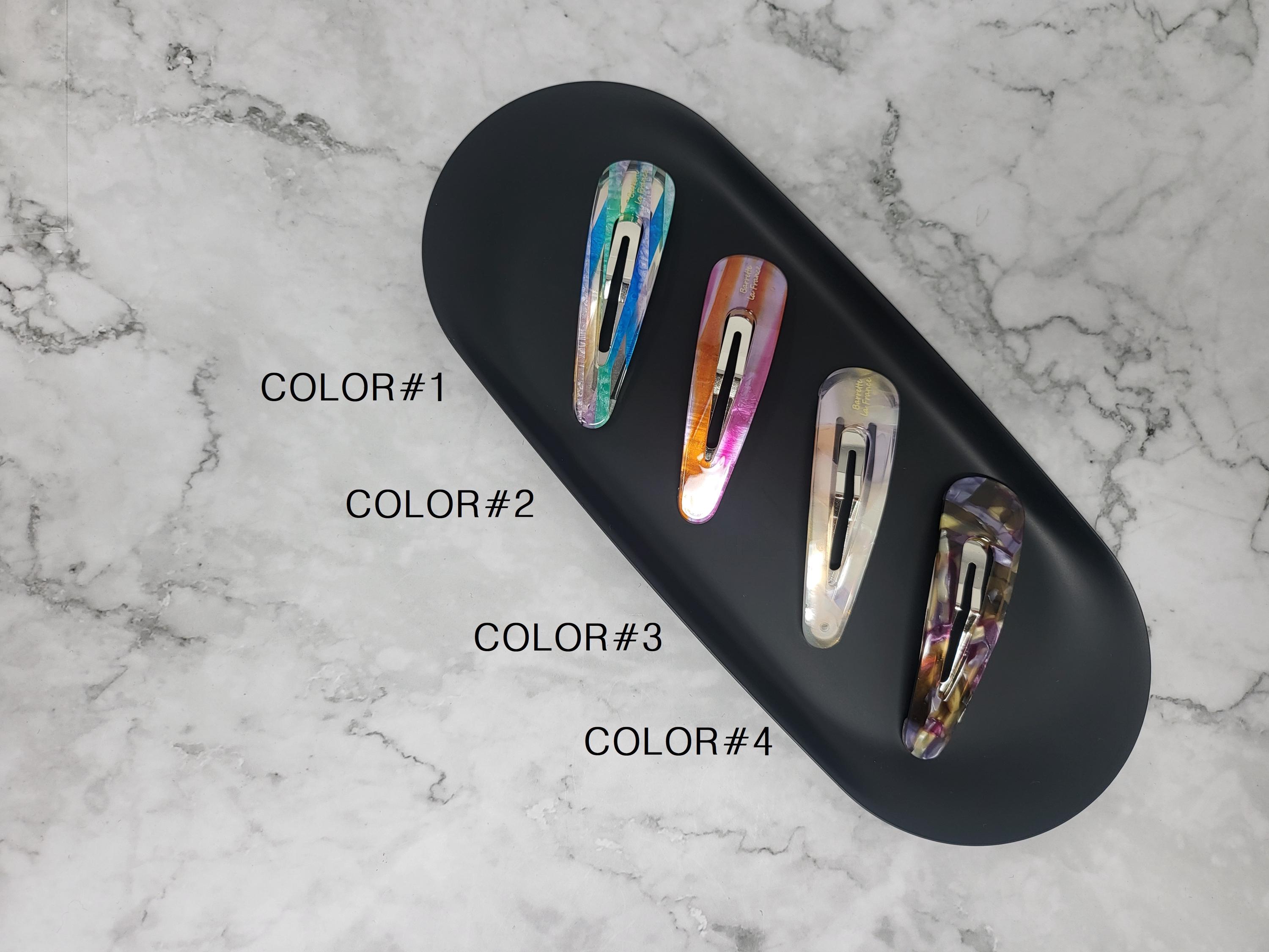 Clip Per Capelli A Scatto In Metallo Lunghe 8 Cm, Fermagli Per Capelli Antiscivolo Per Ragazze E Donne, Accessori Per Capelli, 30 Pz. (nero - Foto 12