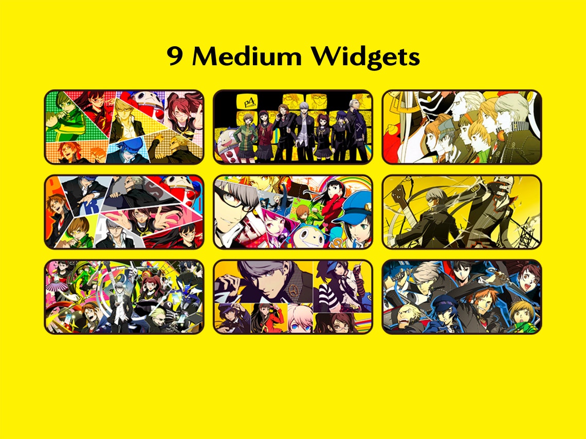IOS 289 Icons Persona 4 iPhone IOS14 App Icons Pack Etsy