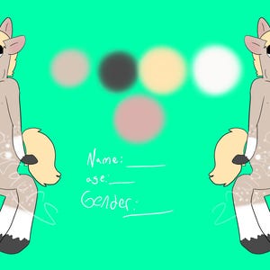 Anthro furry adopts adoptables