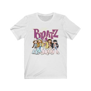 Bratz Original Four Group Shot Logo Shirt ratz Classic | Etsy
