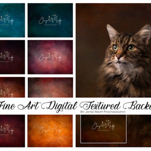 Silk & Jewel : 9 Fine Art Portrait Painterly Texture Photoshop Overlays, Textures for Photoshop, canvas, digital backdrop background, jpgs