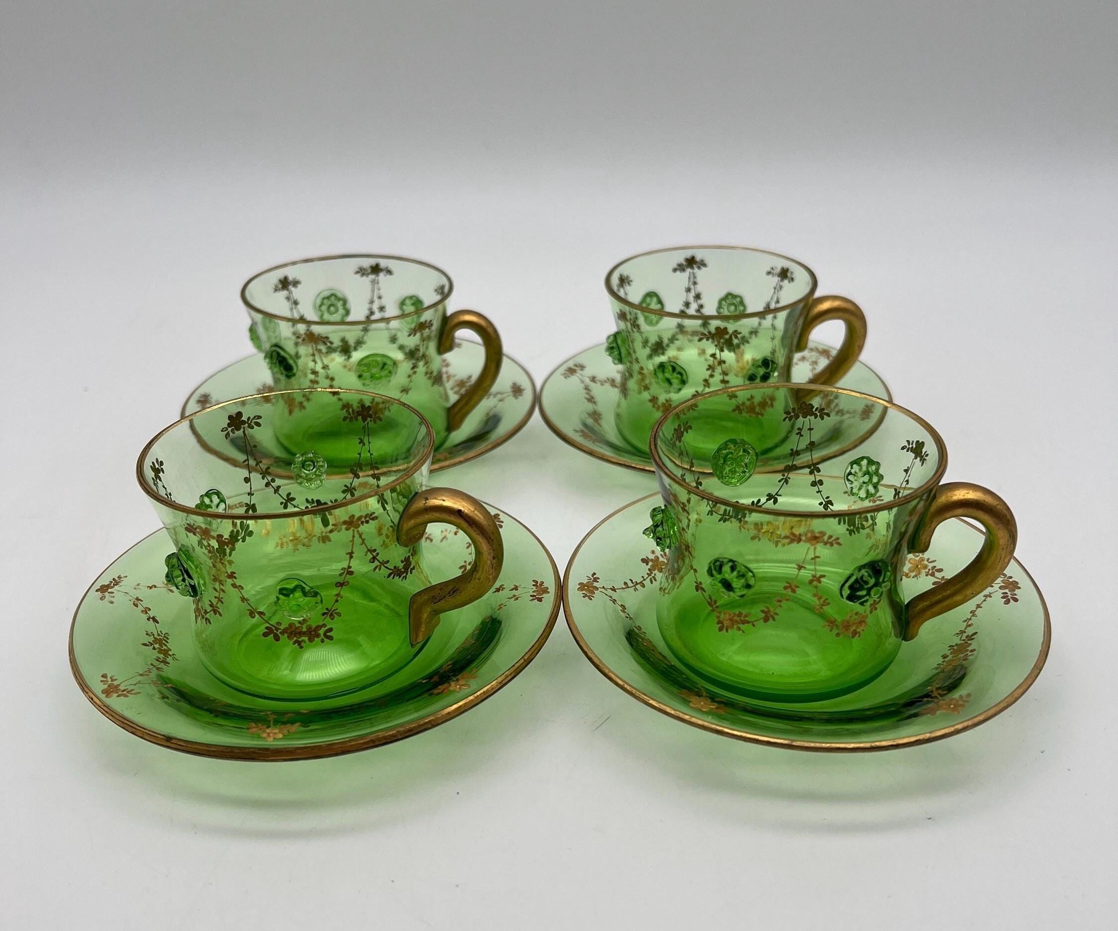 アンティークモーザーガラス - Etsy 日本