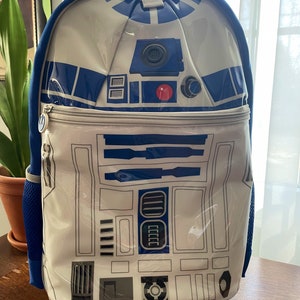 Disney Star Wars R2 D2 Rolling Backpack With Lights reserved FOR MANDY Etsy Canada