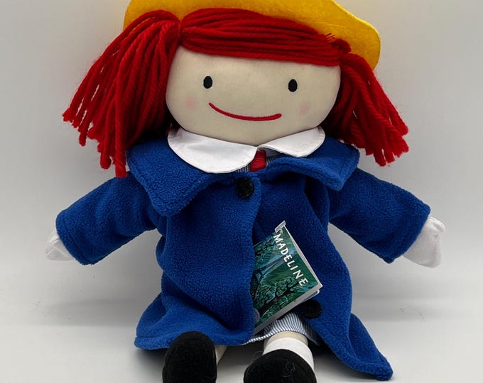 Yottoy Madeline Collection Madeline Doll And Book Plush 10