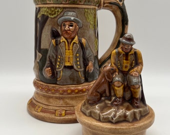 1960 年代のヴィンテージの日本製陶器製ビールジョッキ。 - Etsy 日本