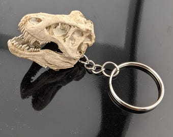 Trex keychain, Tyrannosaurus, dinosaur keychain, prehistoric animal gift