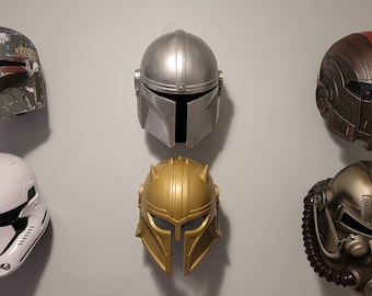 3D Printed Helmet Wall Mount - Display Your Helmets with Pride