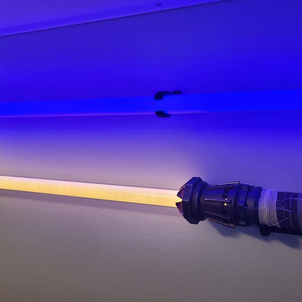 Universal Lightsaber Wall Mounts - Elevate Your Saber Display