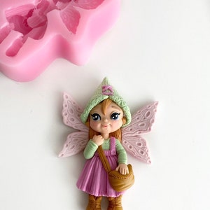 fairy silicone mold / resin mold / plaster mold