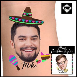 60% Off Bachelorette Party Favors l Bachelorette Tattoo, Bachelorette Party Favor, Bride Gift,Groom&#39;s Face Tattoo, Bride Tattoo, Funny Gift