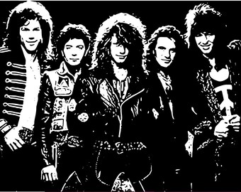Bon Jovi Svg Etsy