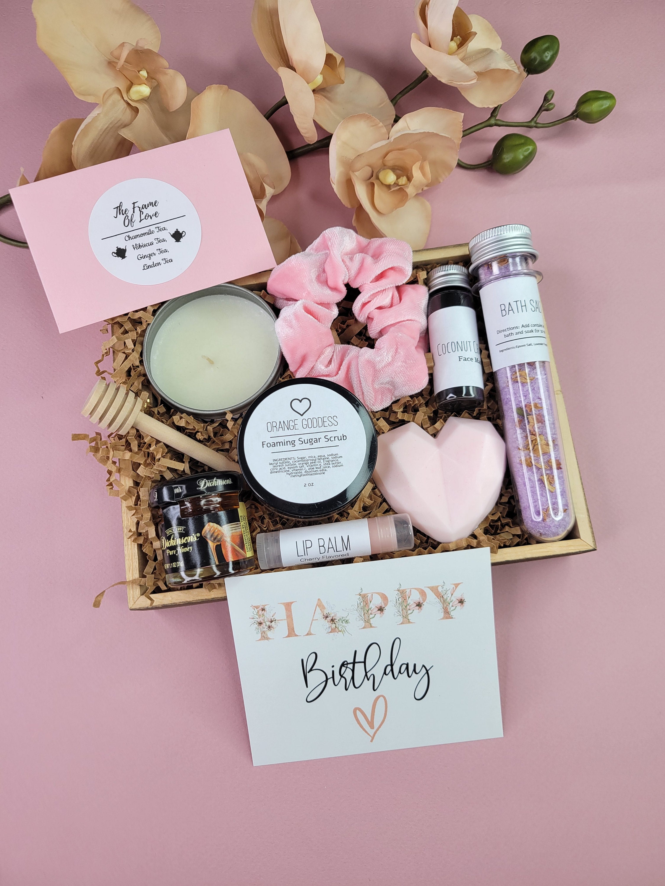 Happy Birthday Gift Box Friend Birthday Gift Gift for Best Etsy