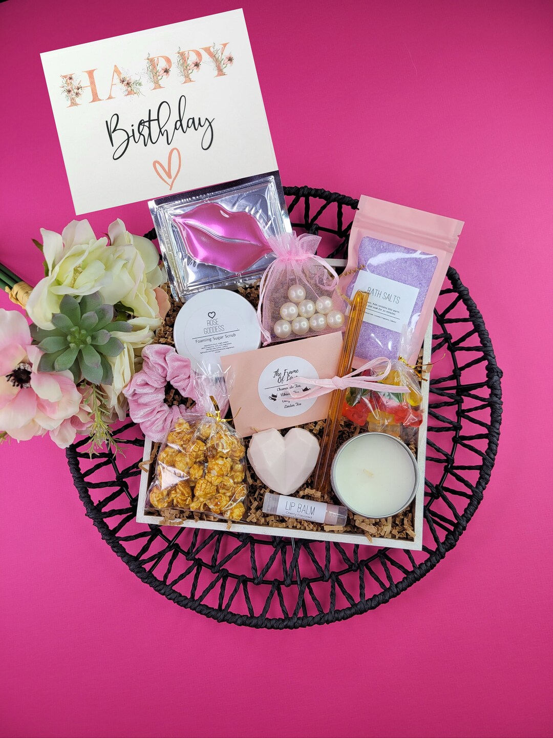 Happy Birthday Gift Box Friend Birthday Gift Gift for Best Etsy