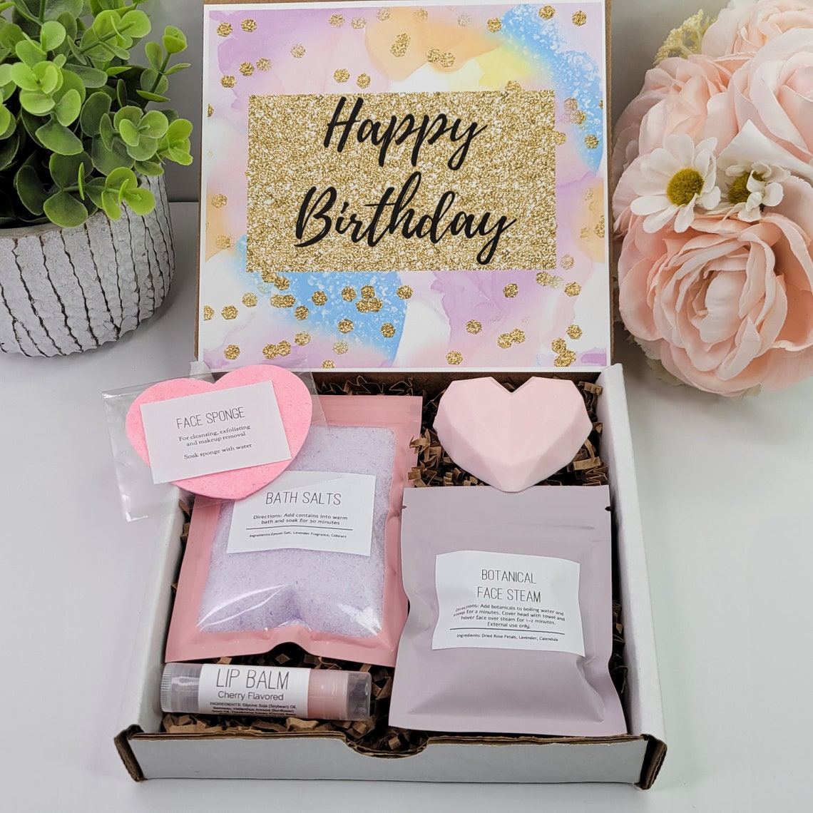 Happy Birthday Gift Box Friend Birthday Gift Gift for Best Etsy