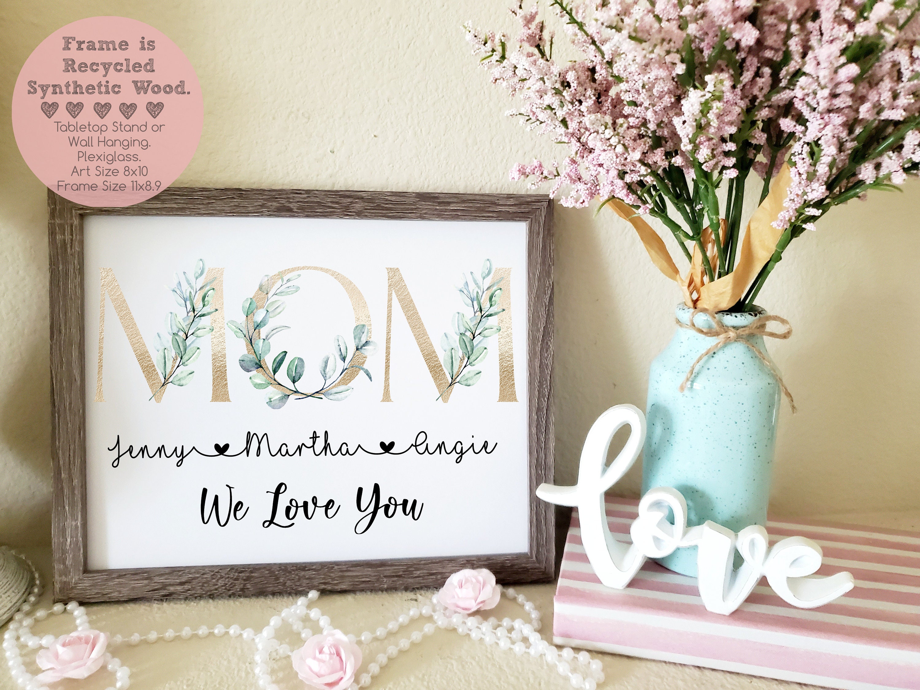 Birthday Gift for Mom Personalized Mom Gifts Custom Mom Etsy