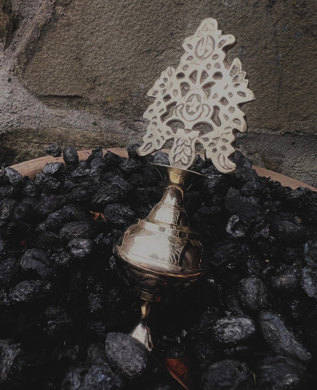 Blinkaria EMPTY Kohl Brass Bottle Ready for Filling With Fresh Kajal