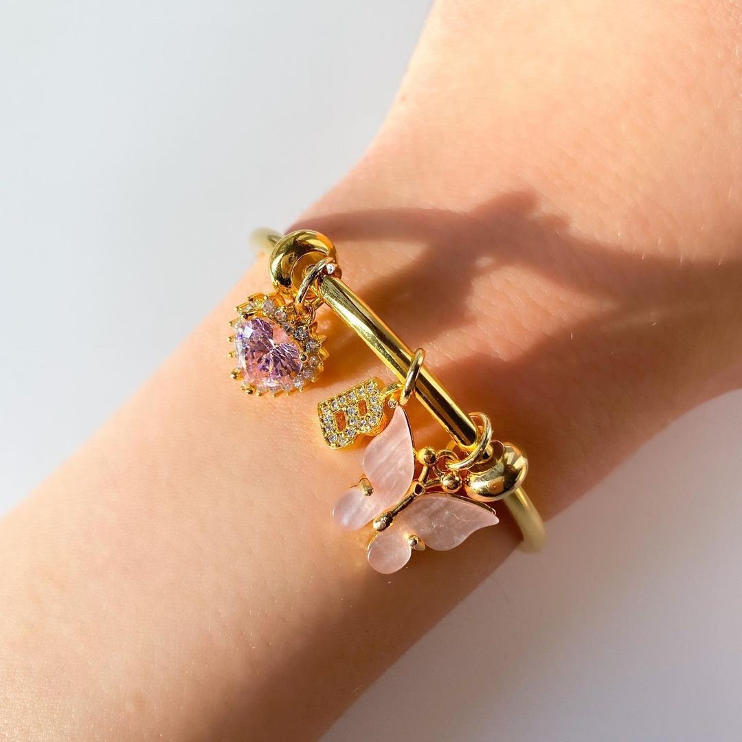 Butterfly Bracelet Bangle Bracelet Cuff Bracelet Etsy