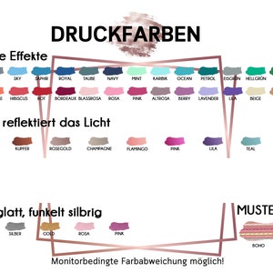 Personalisierte Kosmetiktasche mit Initiale und Namen Kulturbeutel aus fester Canvas Baumwolle Kulturtasche Damen klein groß Muttertag Bild 4