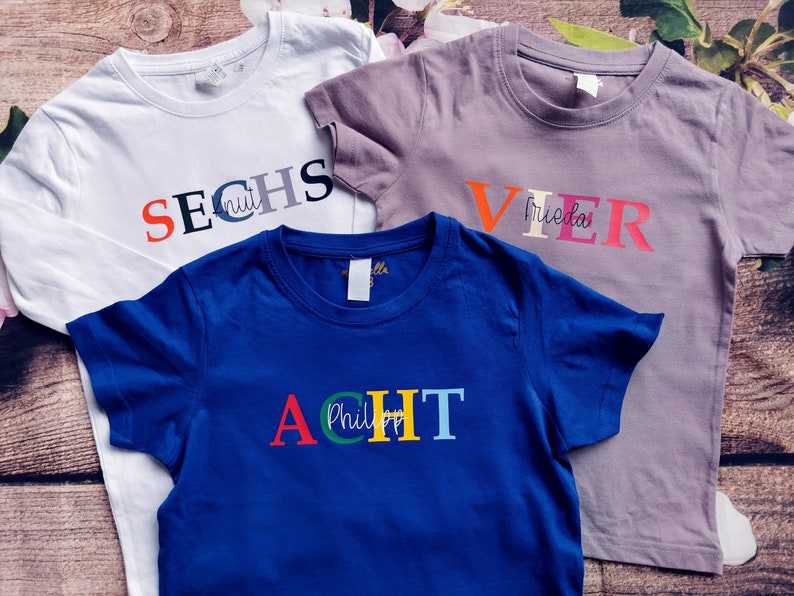 Limited Edition T-Shirt Juli 2015 - 10. Geburtstag Geschenk