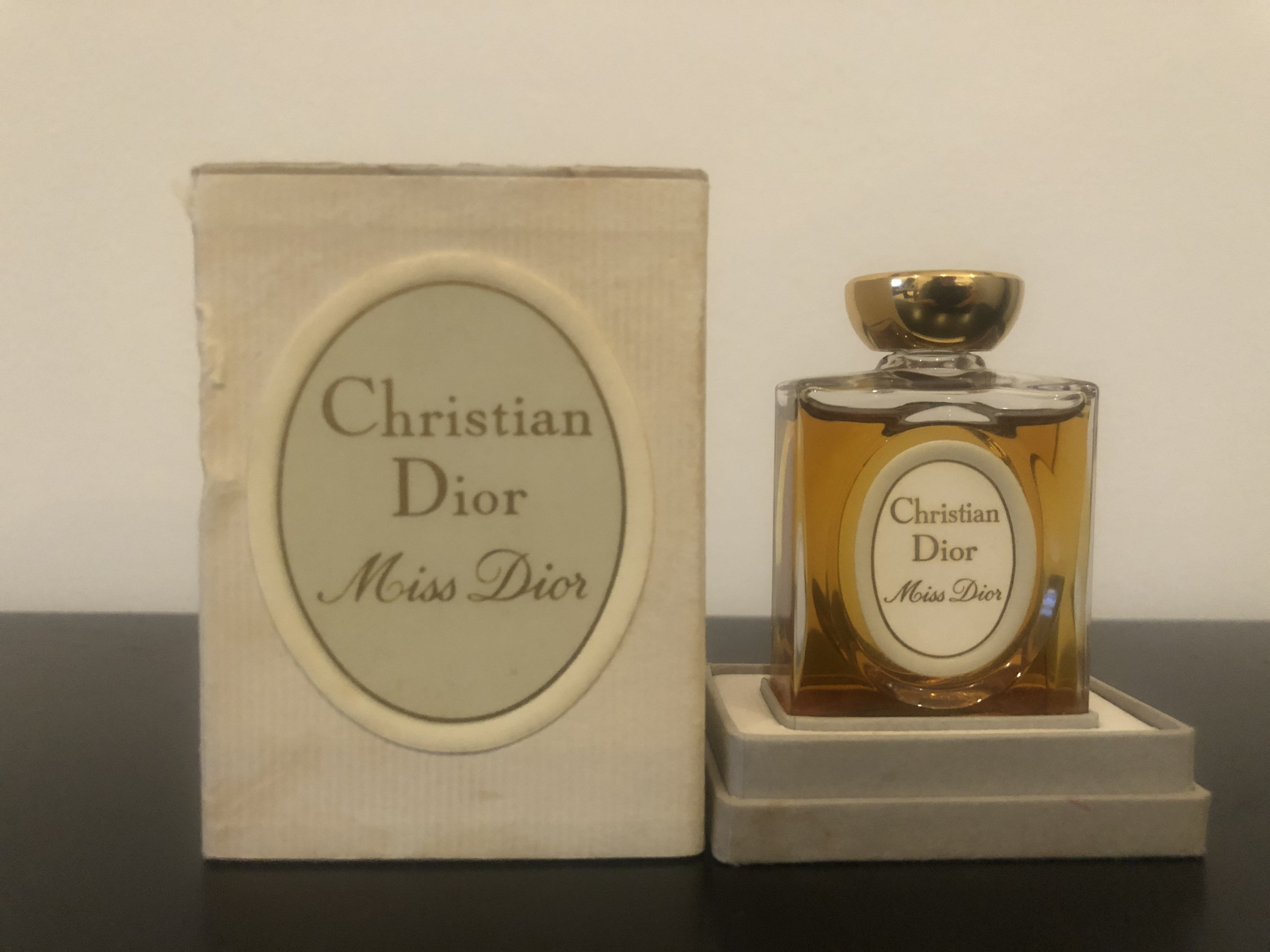 Miss Dior by Christian Dior Vintage 15ml Pure Parfum Extrait