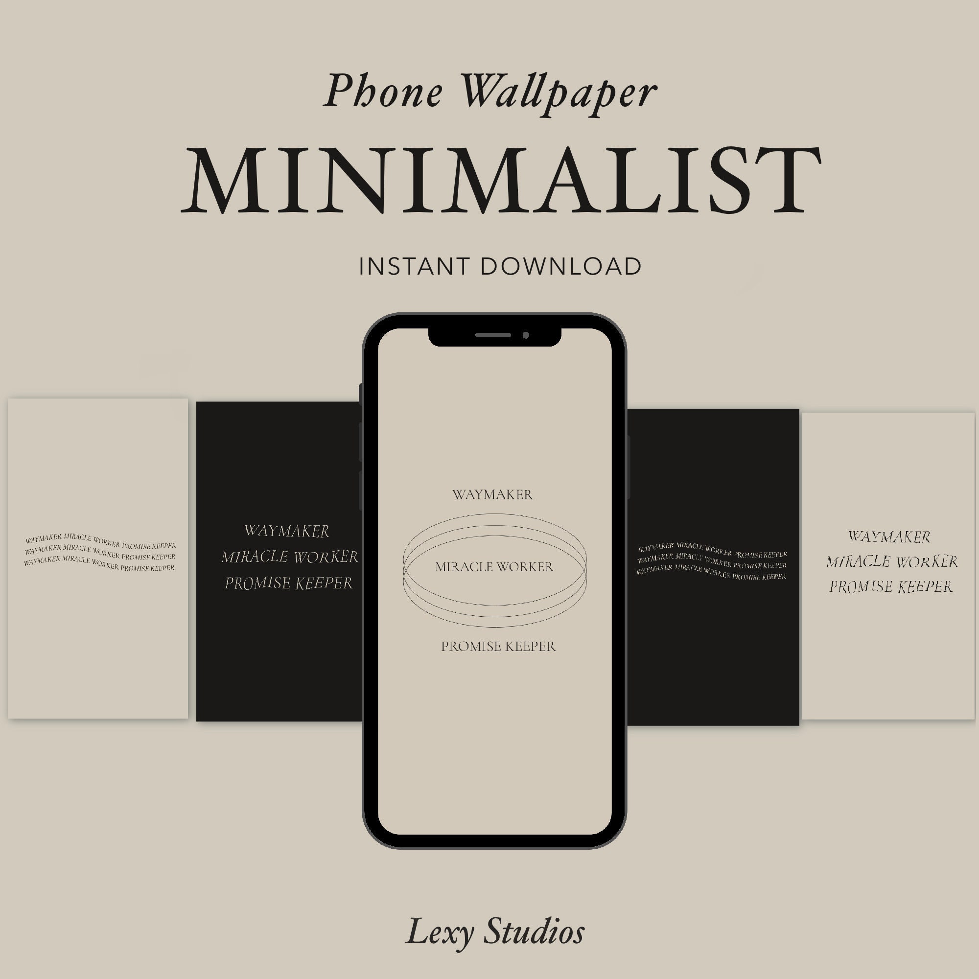 Christian Phone Wallpaper Waymaker Miracle Worker Promise - Etsy Christian Phone Wallpaper Waymaker Miracle Worker Promise - Etsy