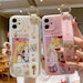 Cartoon Anime Sailor Moon Key Chain Simple Phone Cases For iPhone 11 12 Pro MAX Case Silicone Cover Case For iPhone 7 8 Plus X XS Max XR 