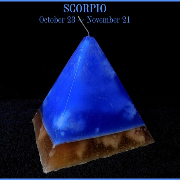 SolarPlex Zodiac Candles Scorpio