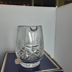 Thomas Webb Crystal Jug 6 &quot; High Worcester Design