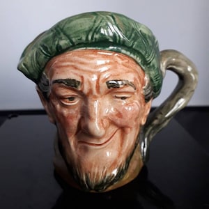 Royal Doulton Miniature Character/Toby Jug &#39;Auld Mac&#39; 3 1/2&quot; tall