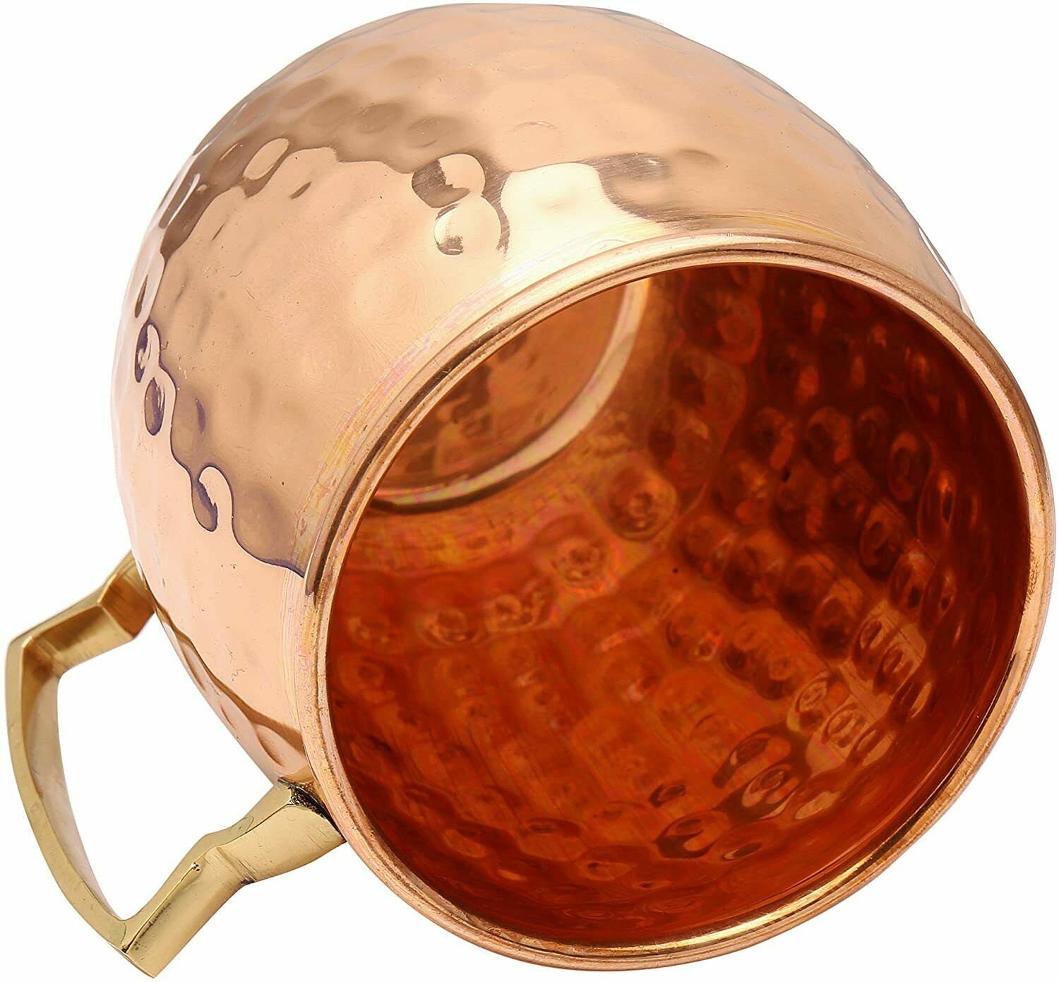 100 Pure Copper Mug Beer Mug/copper Glass Gifted Water Etsy