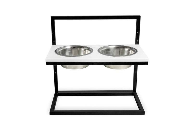 Elevated Dog Bowls Adjustable Height Dog Bowls Double Bowls Etsy UK