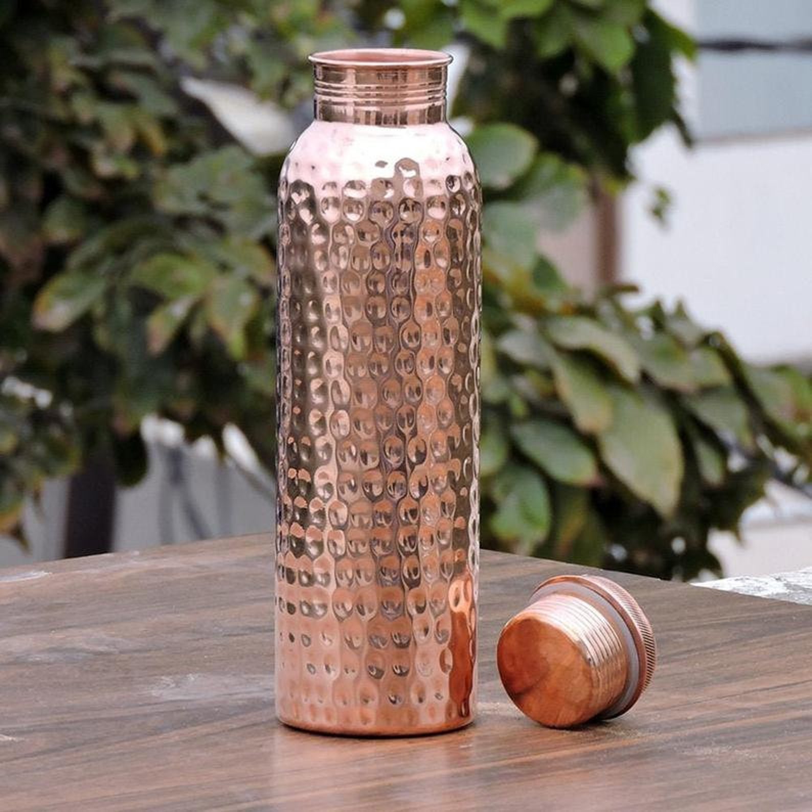 Handcrafted 100 Pure Copper Bottle Hand Engraved Indian Etsy India