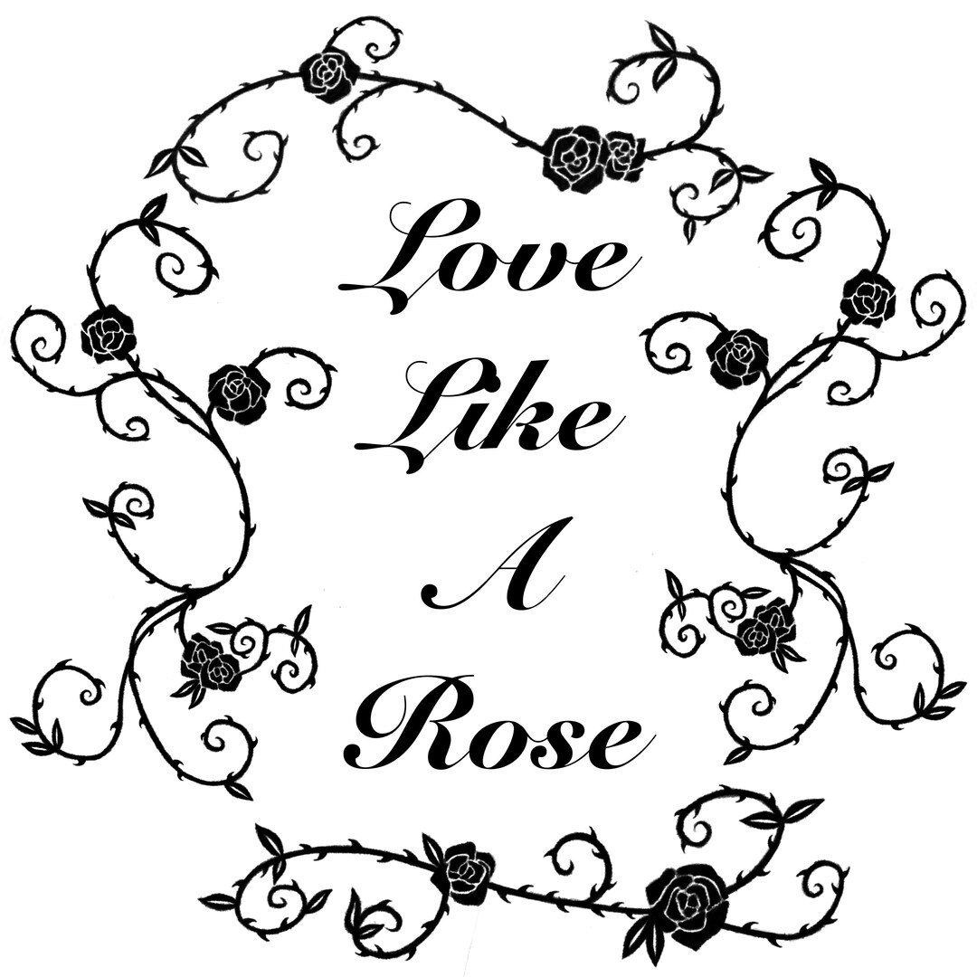 Love Like a Rose Printable Etsy